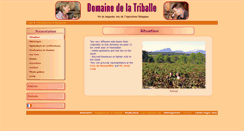 Desktop Screenshot of la-triballe.com